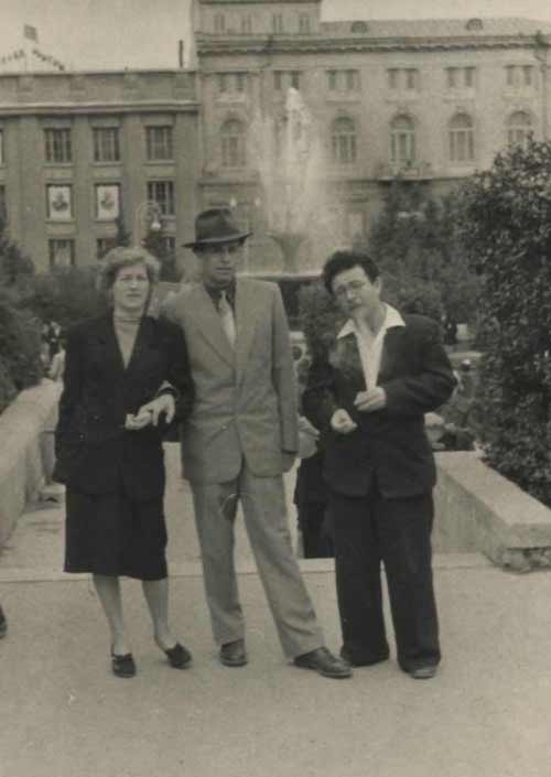 Журавлева В.Н., Альтшуллер Г.С., Шапиро Р.Б. Баку, 1959 г.